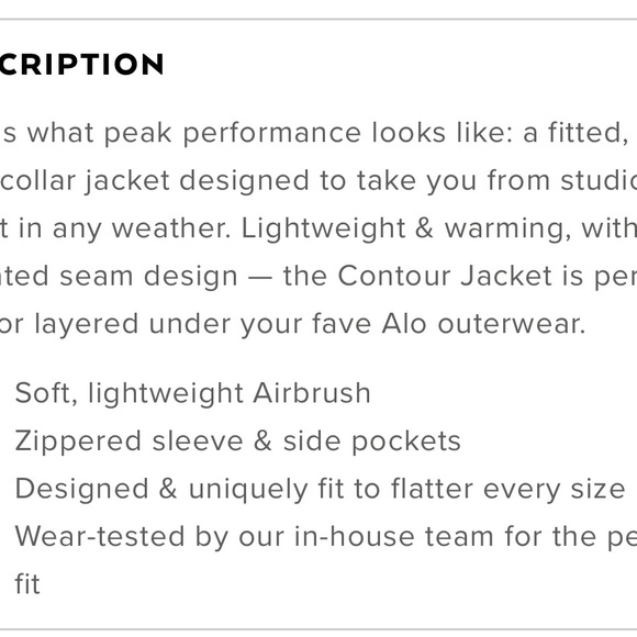 Alo jacket - Picture 9 of 9